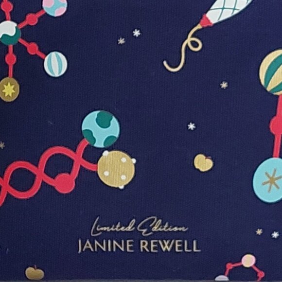 Kiehl's Since 1851 Blue Holiday Cosmetic Make-up Zip Case (NWOT) - Picture 5 of 16